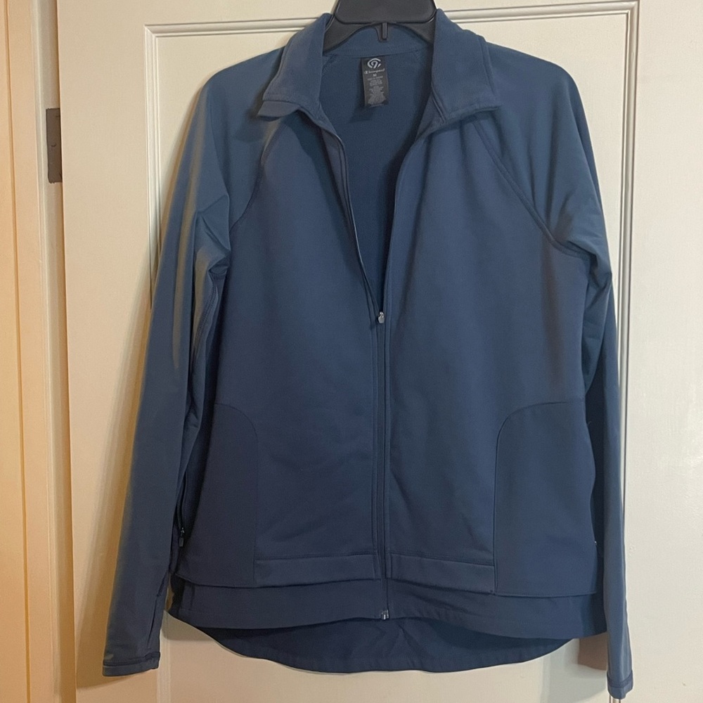 Blue Champion jacket. Size Med. Good condition